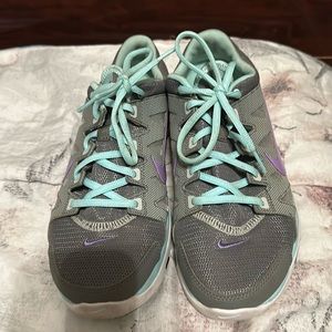 Sliver purple white and grey Nike